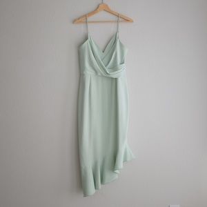 Gianni Bini sage green midi dress, size 6